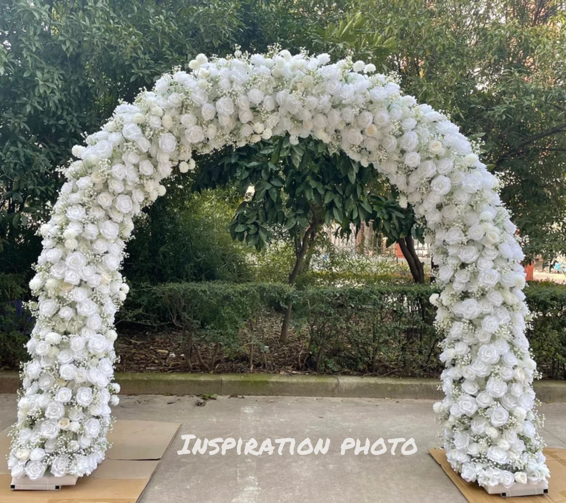Wedding & Event Decoration Bundle – 24 ft Silk Roses, Candles, Stem Roses – Brand New