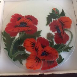 Peggy Karr Glass plate
