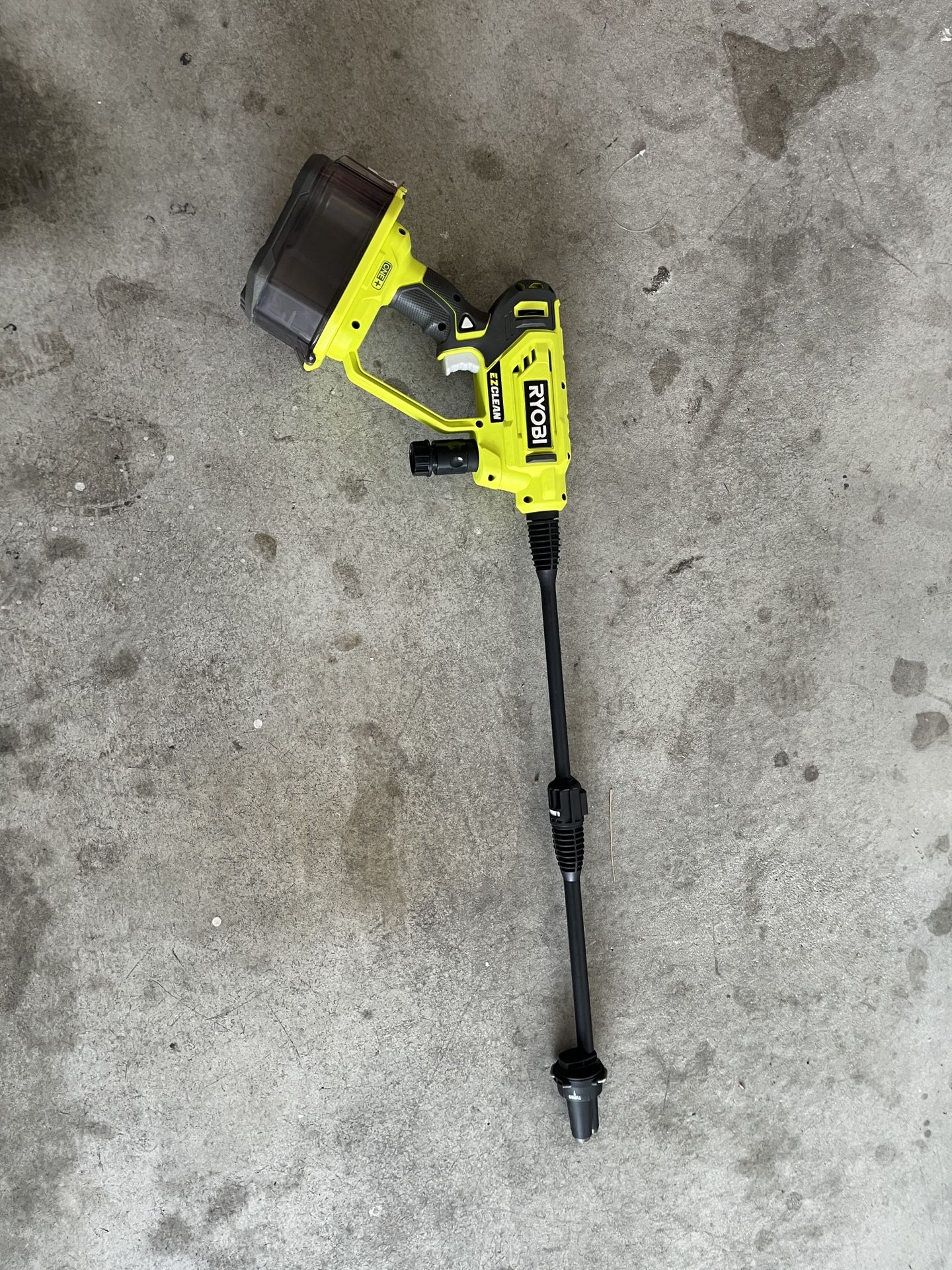 Ryobi EZClean Cordless Battery Cold Water Power Cleaner