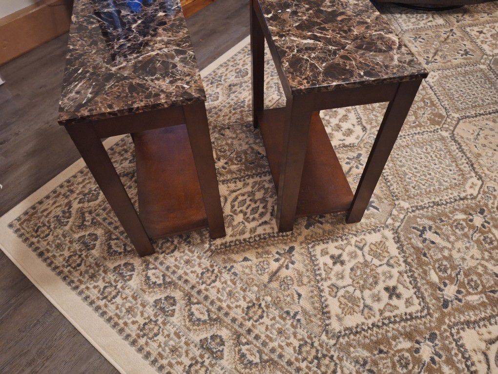 2 End Tables For Sale