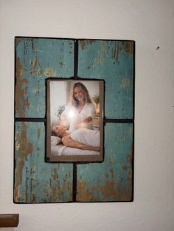 Unique Rustic Wooden Picture Frame