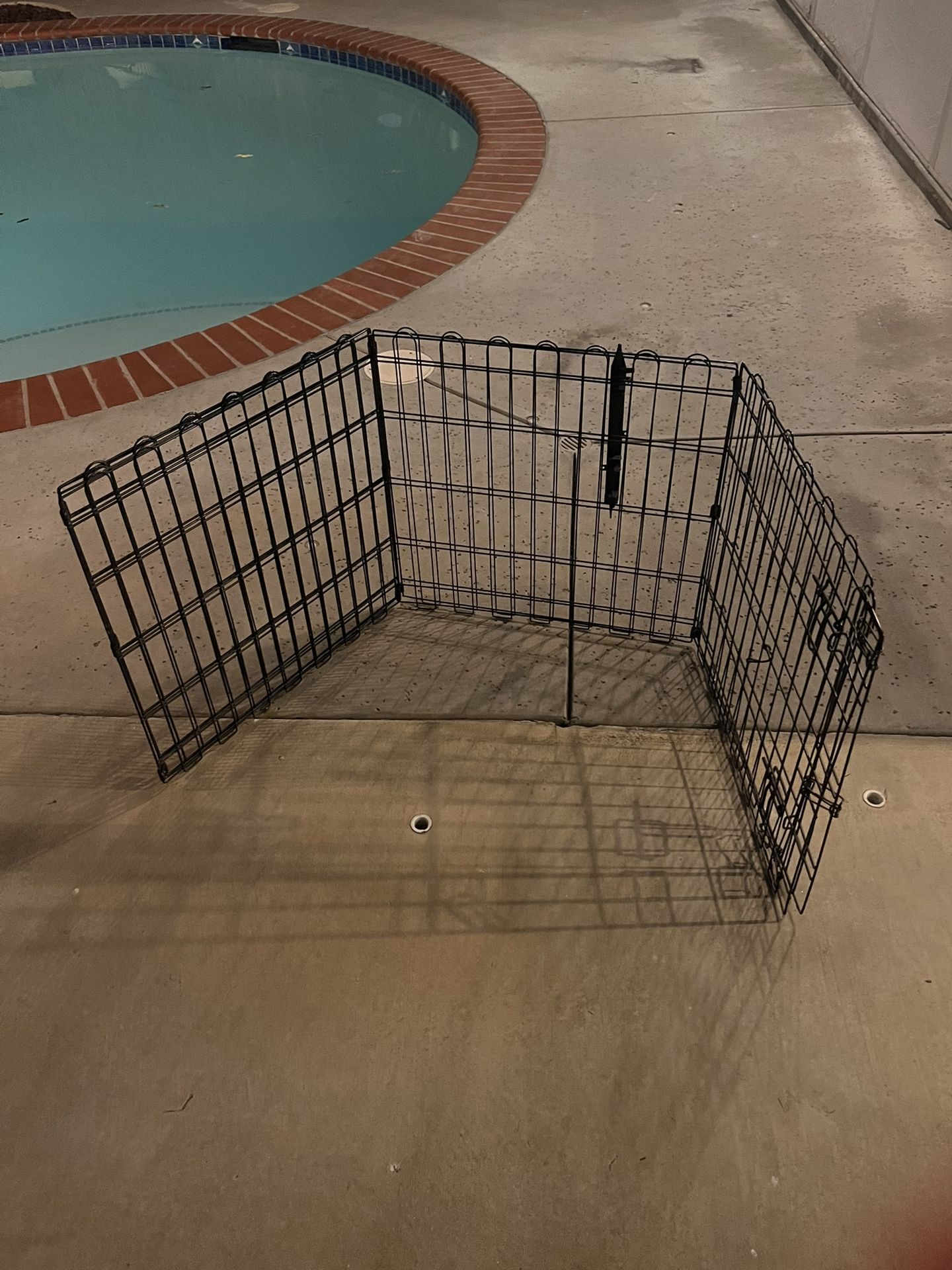 Metal Dog Playpen / Pet Exercise Pen – Foldable with Door