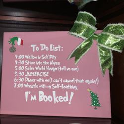 Christmas Grinch Sign🎄