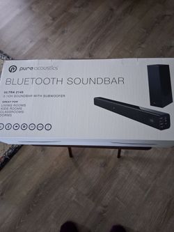 Pure acoustic Bluetooth Soundbar