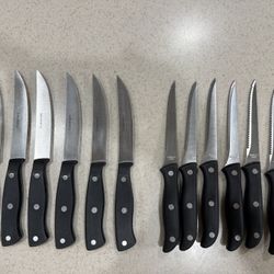 12 Kitchen Steak Knives 