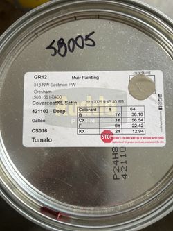 Rodda CoverCoat XL – 1 Gallon – Satin Exterior Acrylic – Tumalo (NEW)