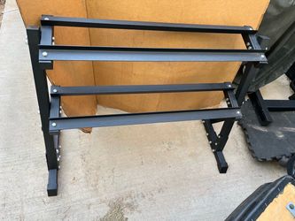 2 tier dumbbell rack