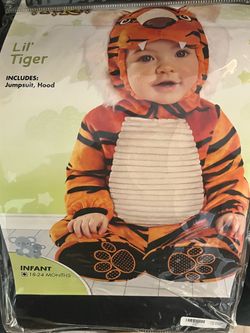 Tiger Costume 18-24m