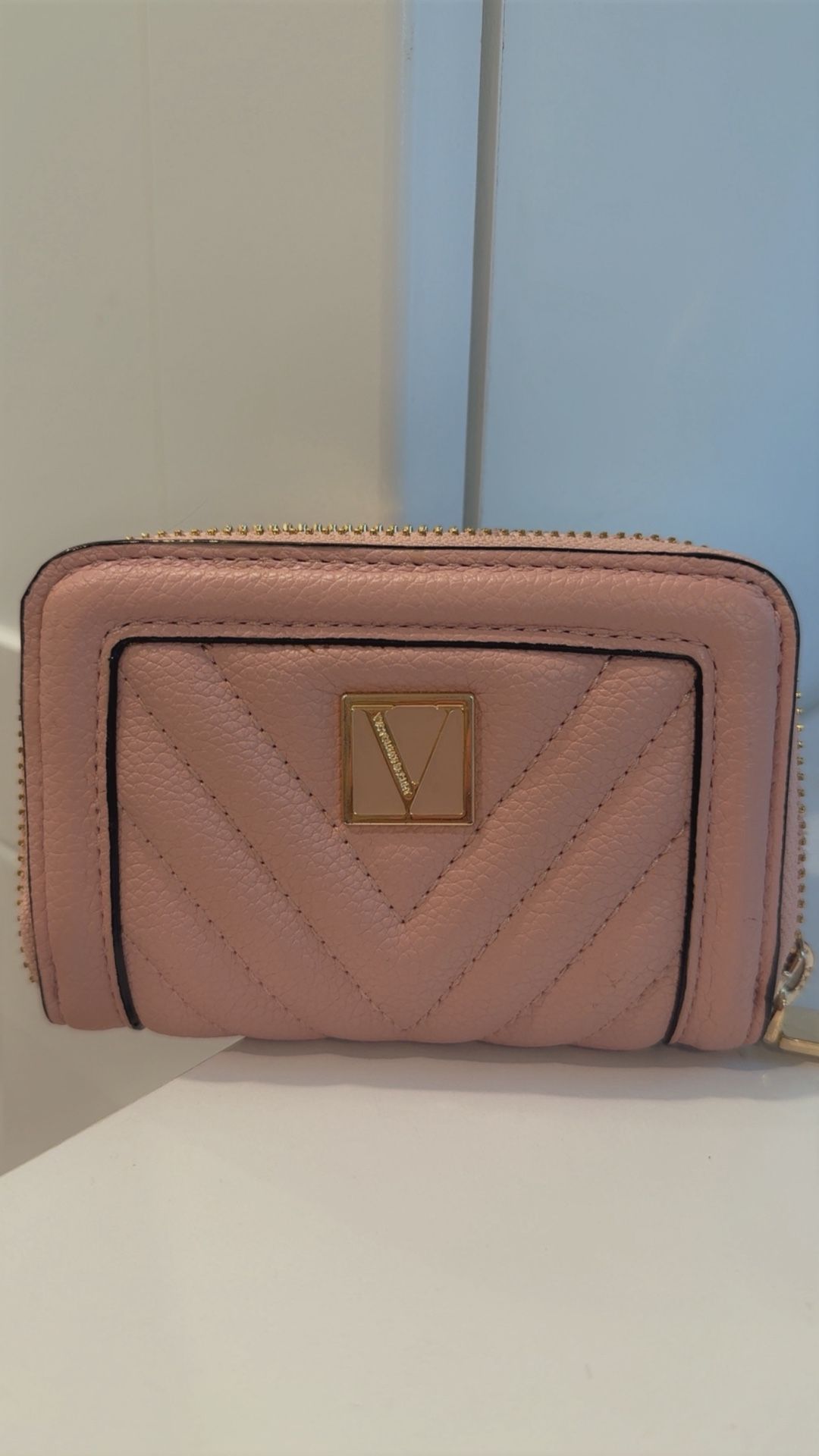 Victoria's Secret Blush Quilted Wallet