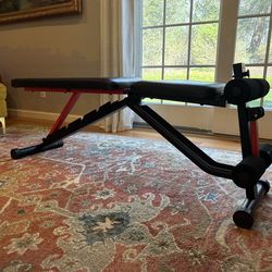 Compact Foldable Workout Bench