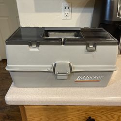 Vintage Fenwick Lid Locker IV Tackle Box 3 Tray