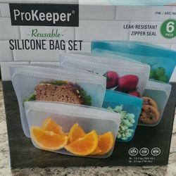 Prokeeper Silicone Bags New Opened Box
