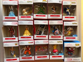 Hallmark Christmas Tree Ornaments Collection – Lot of 15