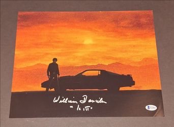 🔥 William Daniels Signed Autographed 11x14 Knight Rider KITT Beckett COA 🔥