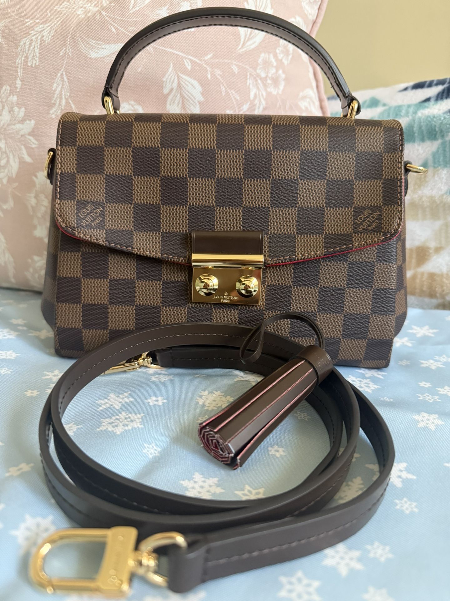 Louis Vuitton Croisette Handbag Damier