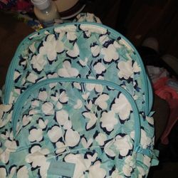 Vera Bradley Backpack And It Has A Matching Purse To Go With It 