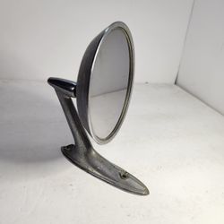 Vintage AMC Rambler Side Mirror OEM American Chrome Hot Rat Rod Petroliana Retro