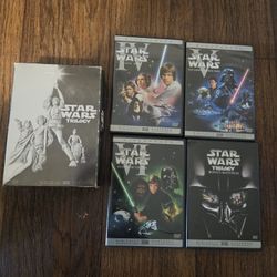 Star Wars Trilogy DVD 4-Disc Box Set Widescreen 2004 