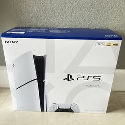 New Sealed - Sony PlayStation 5 PS5 Slim Console – 1TB - Model: 1000049888
