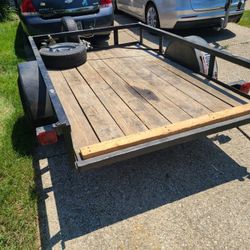 5x8 Tilt Trailer Heavy Duty