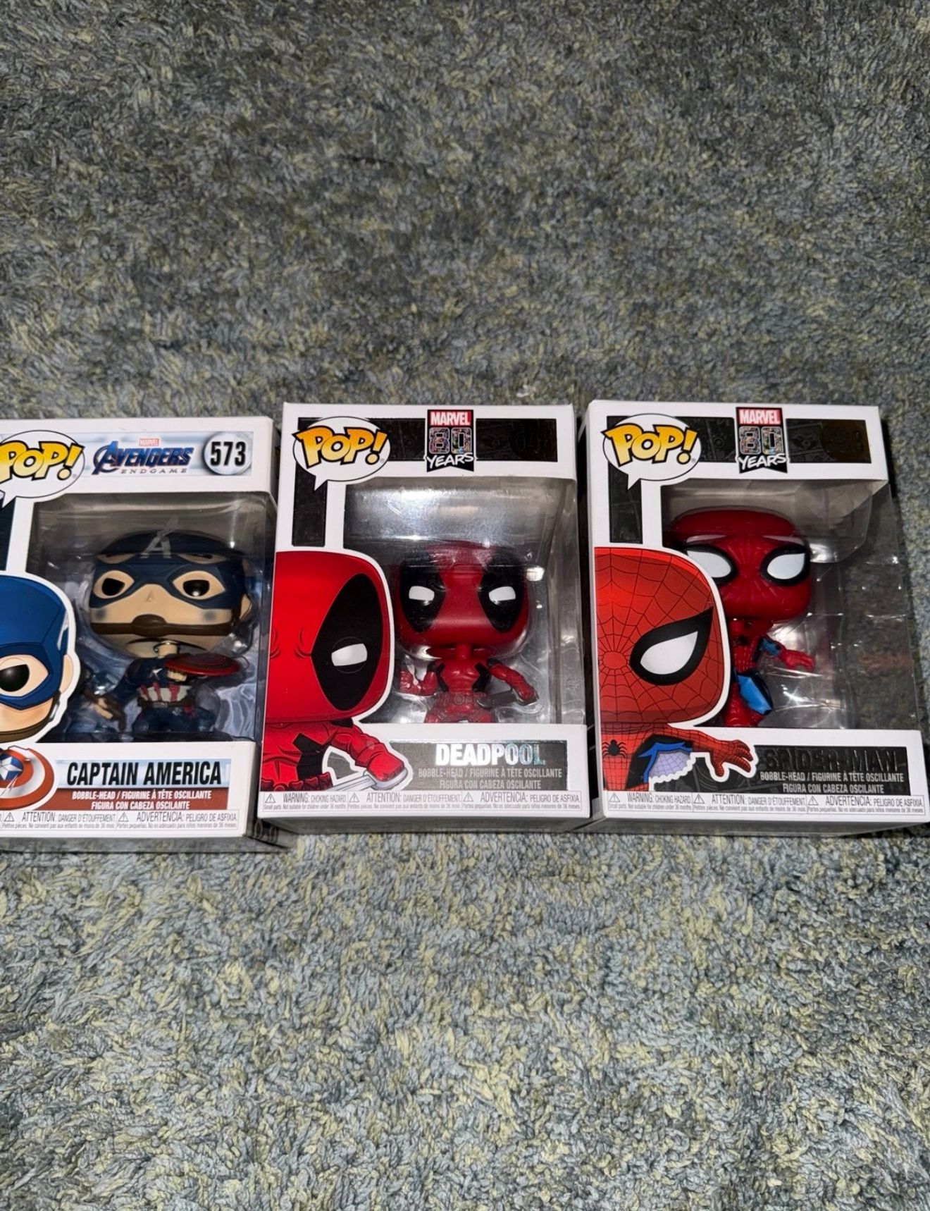 Funko Pop Lot Marvel (3)