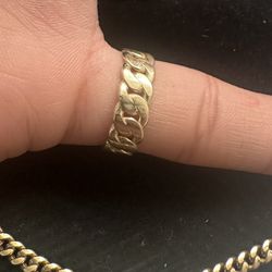 14KT CUBAN RING‼️
