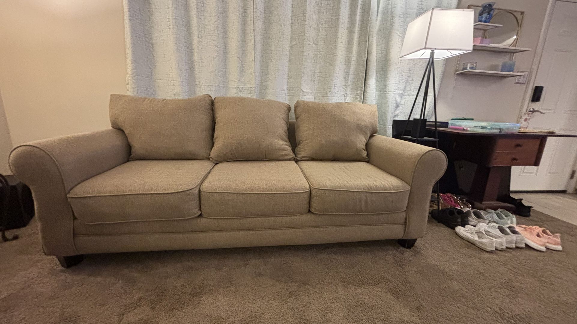 Large Couch & Matching Loveseat