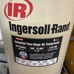 Ingersoll Rand 80 Gallon 2 Stage Air Compressor 