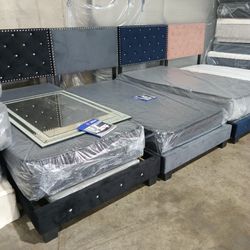 New Twin Size Bed With Promo Mattress And Box spring Free Delivery 