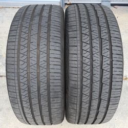 2 Continental Tires 255/45/20