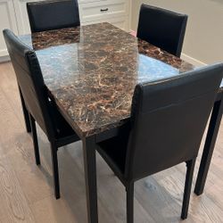 Small Dining Table With 4 Chairs