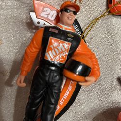 Home Depot Tony Stewart #20 Ornament Set(5)