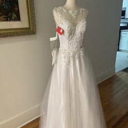 Elegant White Dress 