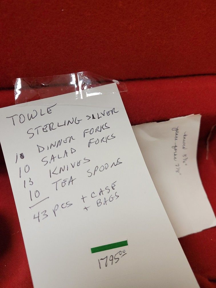 Towle Sterling Silvereare