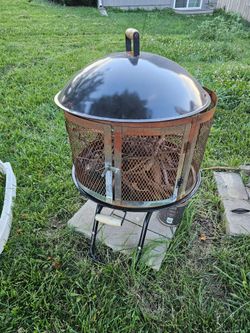 Red mountain fire pit