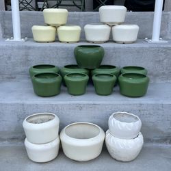 Vintage Planter Pot Bundle