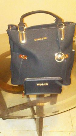 Mk bag and wallet