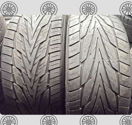 275 40 22 Toyo Set of 2 Used Super Clean Set