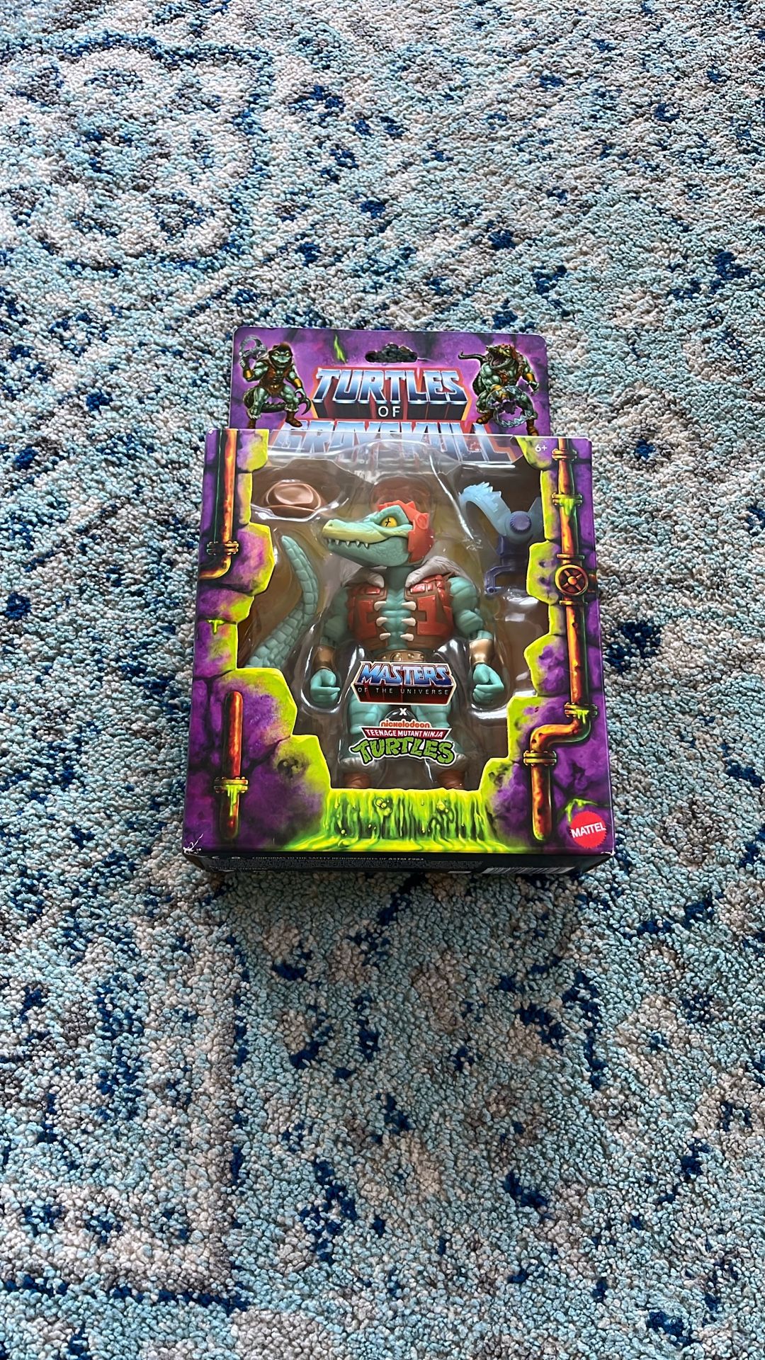 Turtles Of Grayskull Leatherhead Figure