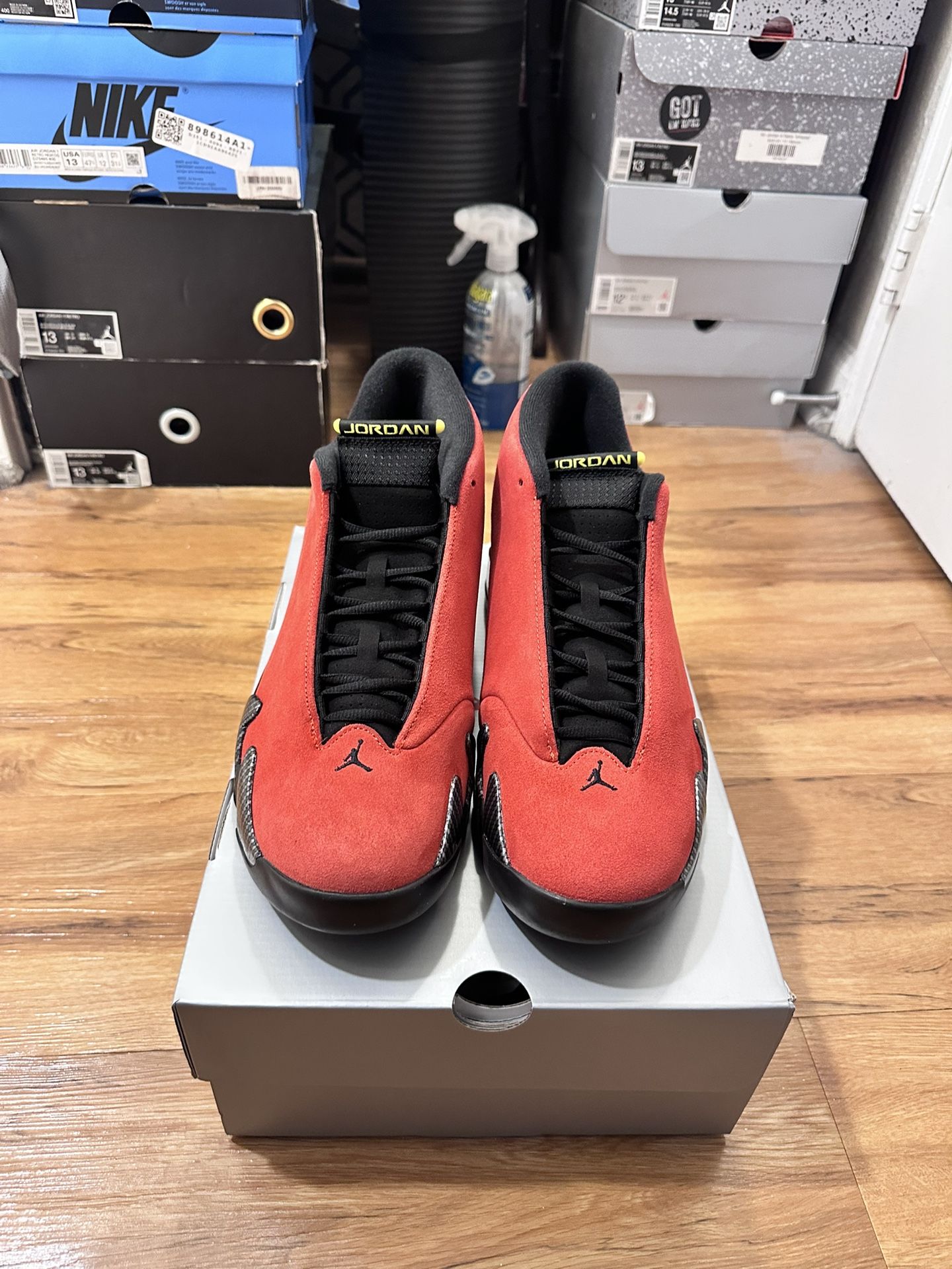 Jordan 14 Ferrari Size 12. Dead Stock With Receipt, Meet Up Only
