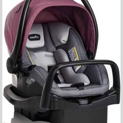 Evenflo  LiteMax Infant Car Seat (Dusty Rose Pink)
