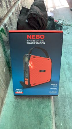 NEBO rambler 300 power station 288watthours AC output 300watts