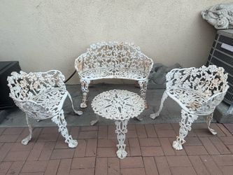 Vintage cast iron set!