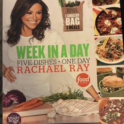 Week In A Day Rachel Ray’s cookbook