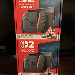 Brand New 2 Nintendo Switch Bundle 