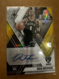 DARIQ WHITEHEAD Phoenix Auto /35 Rookie