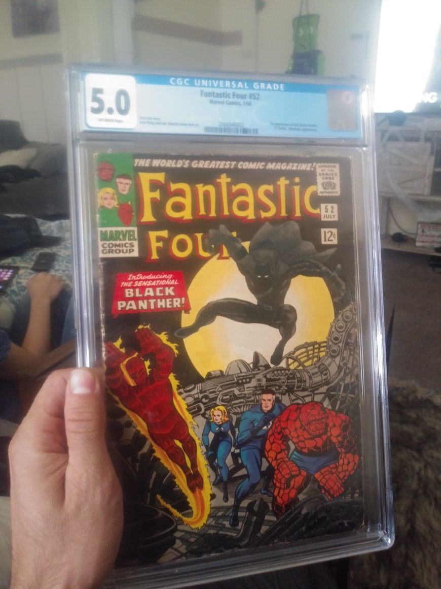 Fantastic four #52 1st app of black panther
