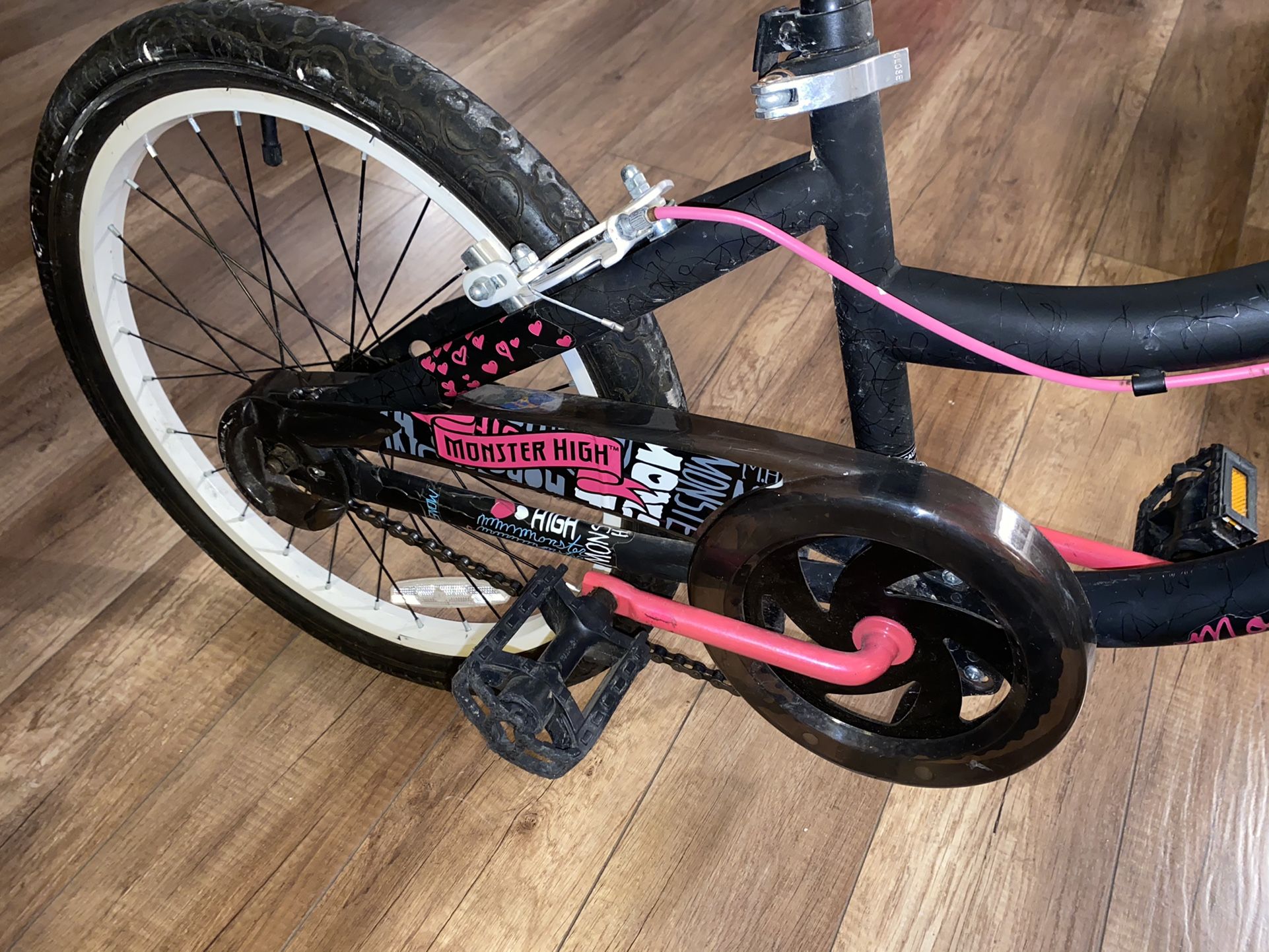 monster high bike 18