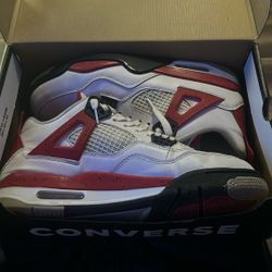 Re3p Jordan 4 Red Cements 