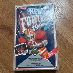 1991 Upper Deck Football High Series Factory Sealed Box - Find Namath - 36 Packs